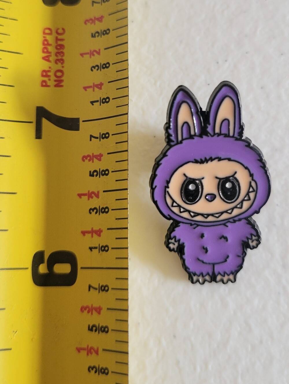 Purple Labubu Enamel Pin (Bundle Pricing Available) - Picture 3 of 5